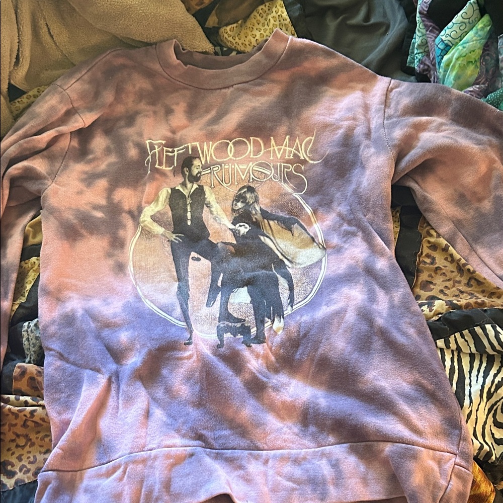 Fleetwood Mac Tie-Dye Sweatshirt